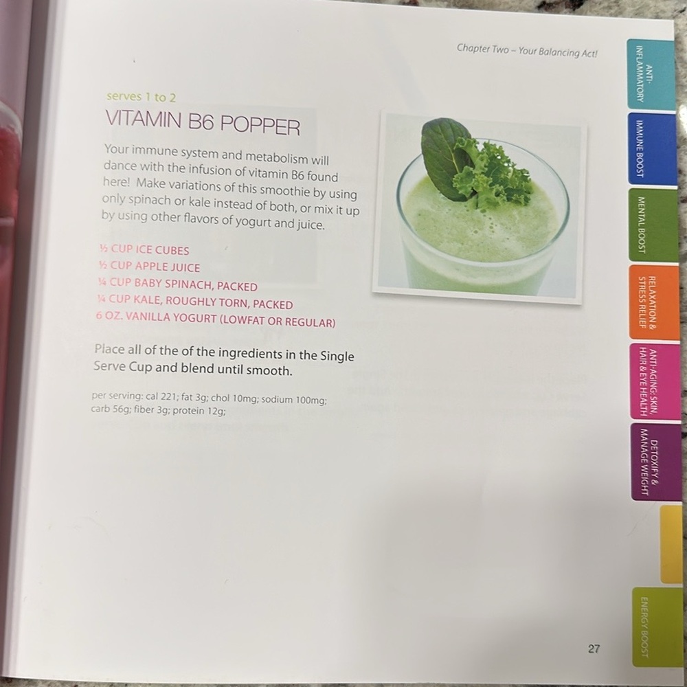 Ninja Blended Drink Handbook featuring 101 recipes - Picture 7 of 8